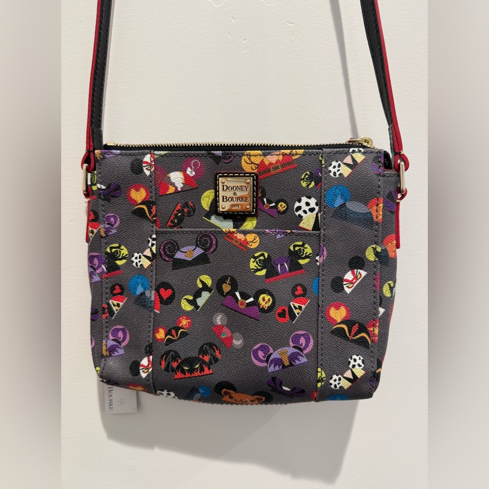 Dooney & Bourke Disney 2018 Villains Ear Hat Crossbody NWT! RARE retired